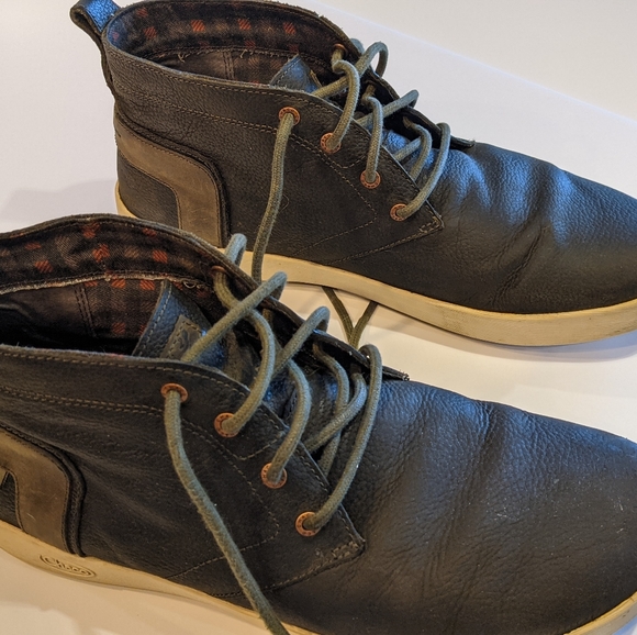 Chaco | Shoes | Chaco Davis Mid Leather 5 Forest Color | Poshmark